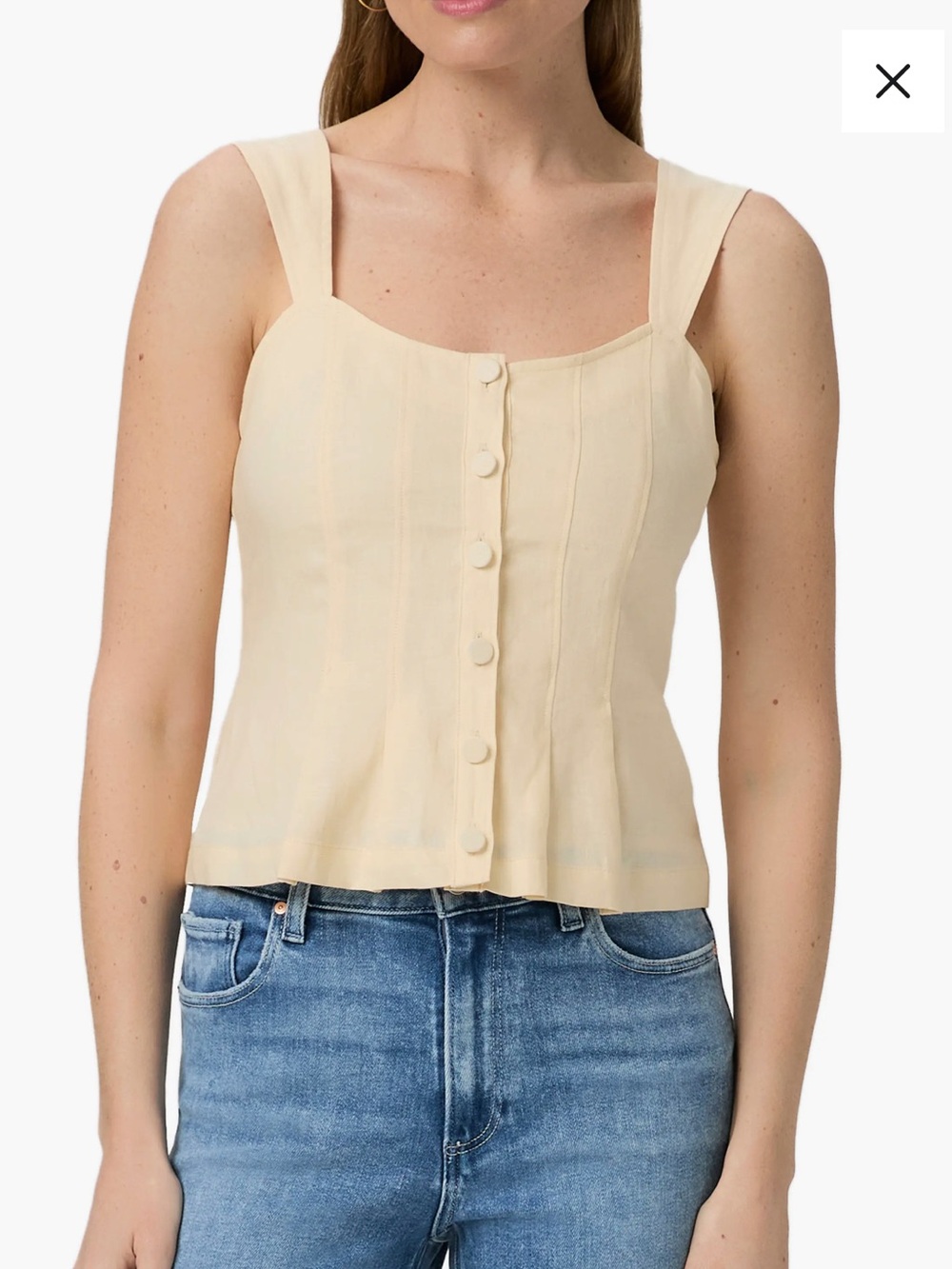 PAIGE Romi Top in Apricot Dust NWT